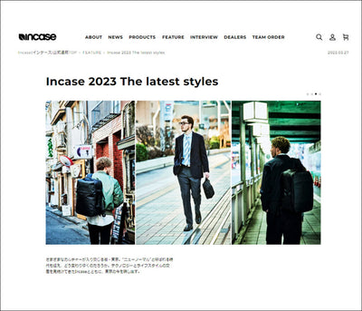 Incase Online Store Incase 2023 The latest Styles 2023.03.27 Mon - Posted